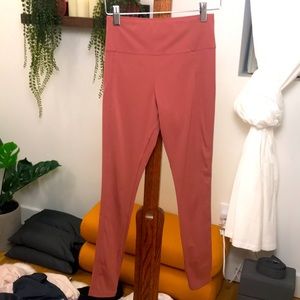 & Other Stories Dusty Rose Yoga Pants Leggings XS